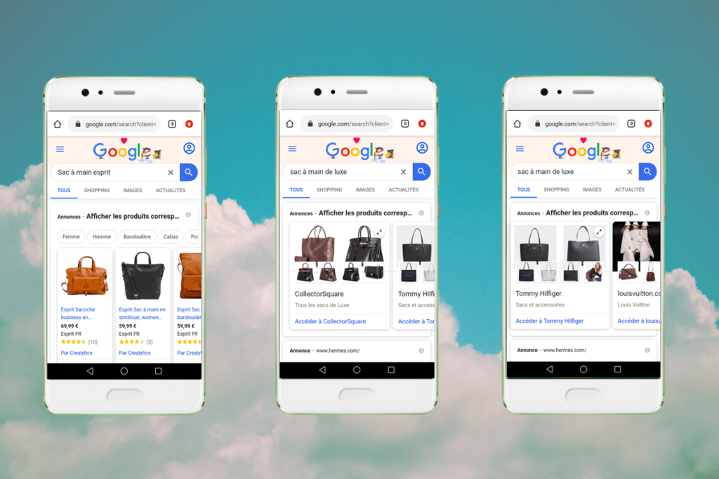 Google ads shopping et showcase shopping ads